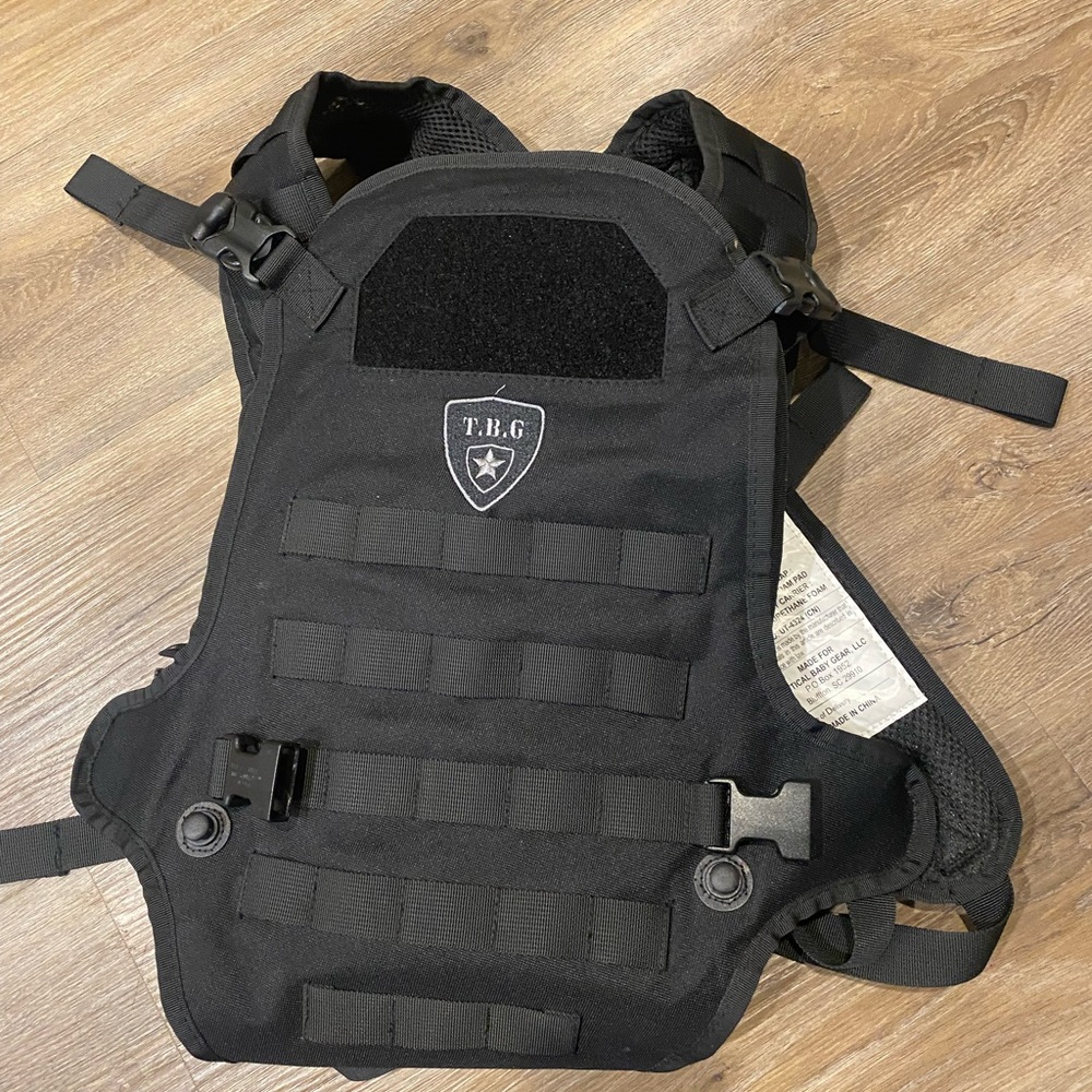 Black Tactical Backpack